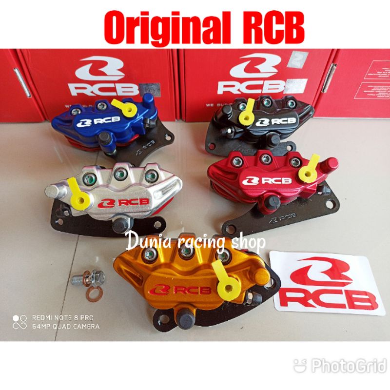 Kaliper RCB CRF 150 WR 155 WR155 KLX 150 Dtracker 150 depan dan belakang S series original RCB