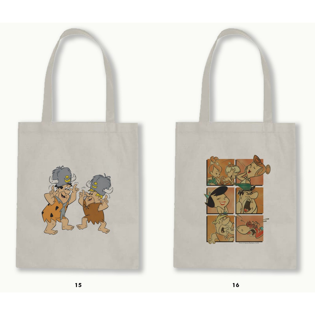 TOTE BAG BLACU - THE FLINTSTONES .01