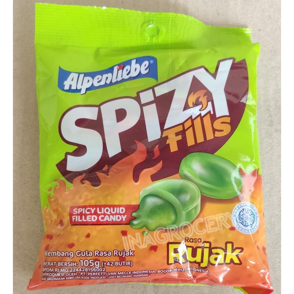 ALPENLIEBE SPIZY FILLS RASA RUJAK ISI 42PCS