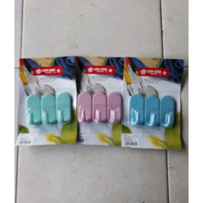 kapstok baju tempel gantungan baju tempel lion star