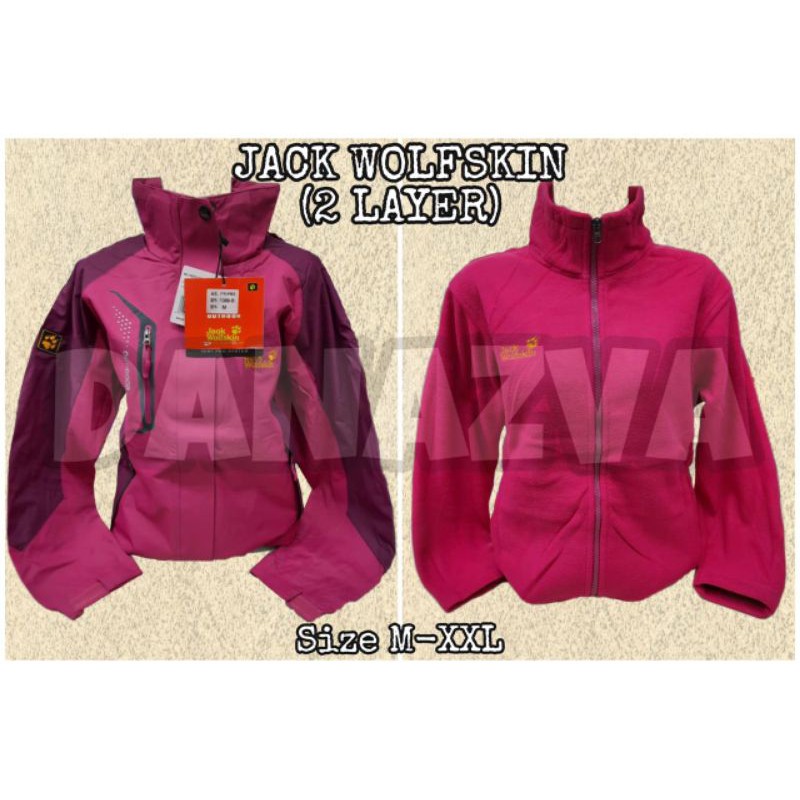 Jaket Gunung Jack Wolfskin Double Layer