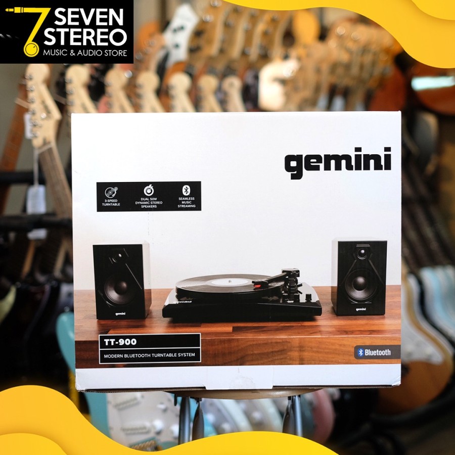 Gemini TT900 TT-900 Stereo Turntable System w/ Speaker - Vinyl Player