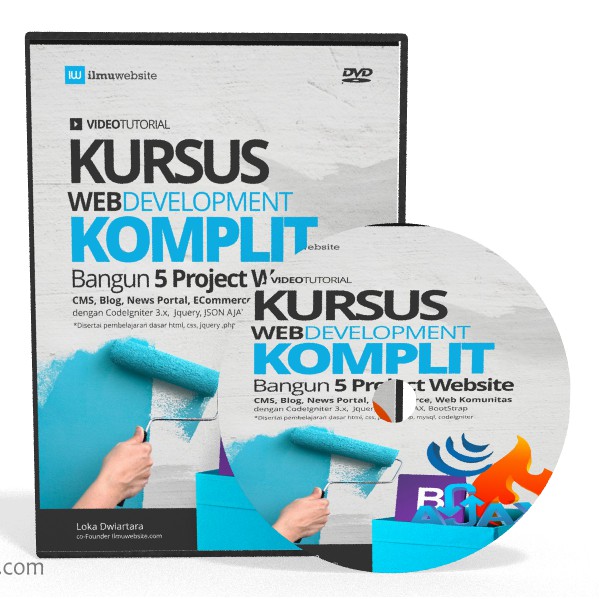 Bangun 5 Project Aplikasi Website dengan CodeIgniter JSON AJAX JQUERY