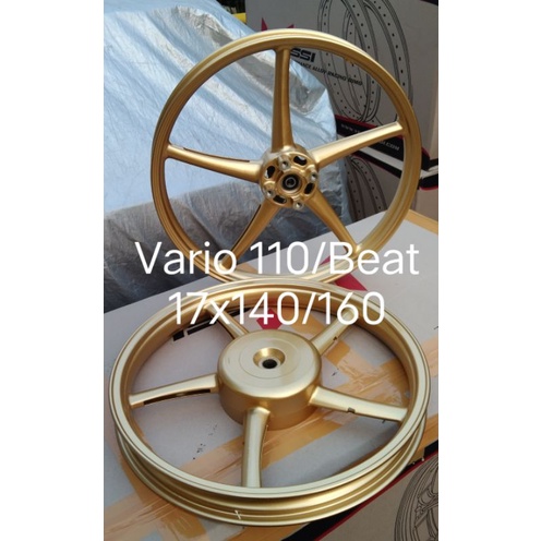 VELG ROSSI SANCA RING 17 BEAT SCOOPY VARIO 125/150 BEAT FI SCOOPY FI
