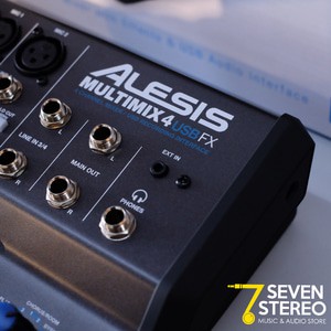 Alesis Multimix 4 USB FX 4 Channel Mixer With FX And Audio Interface