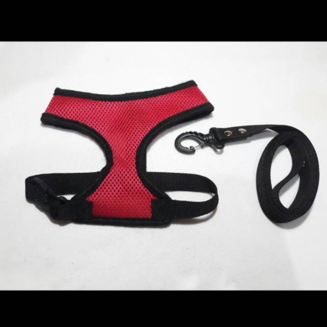 tali tuntun harness rompi vest kucing anjing musang murah