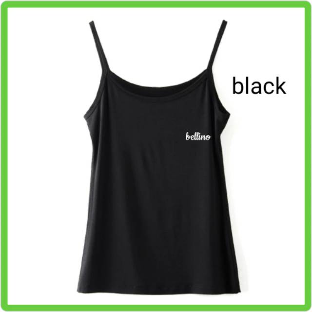 Tanktop Tali Wanita Fit to XL Viorano Supersoft Camisol Tali Kecil Lembut Singlet Cewek Allsize-7