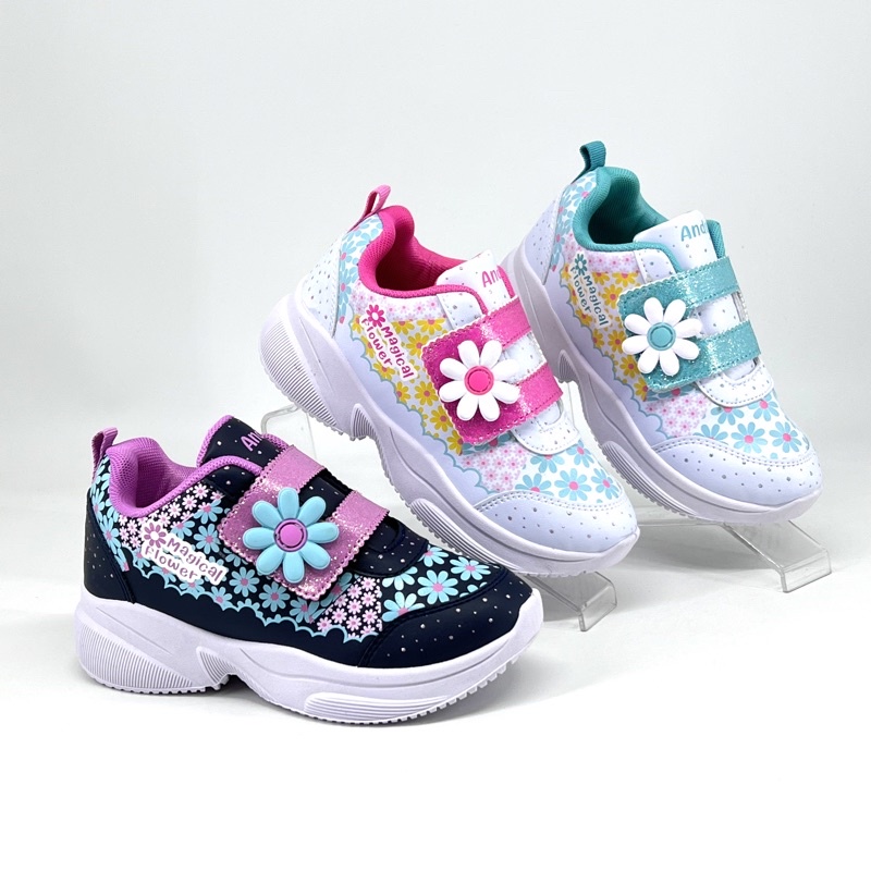 Sepatu Anak Kecil Perempuan ANDO LILY MERMAID / MIAW / MAGICAL FLOWER (29-32)