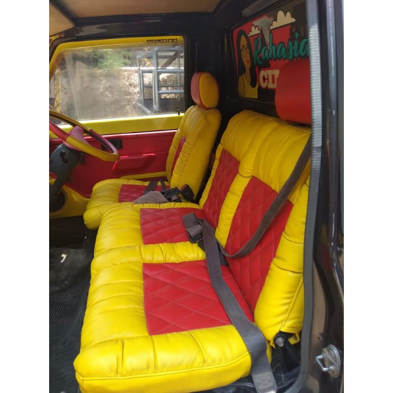 sarung jok mobil L 300 model sofa