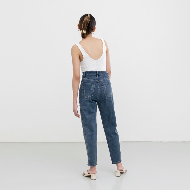 VIERLIN - Jeans 8292 8293  - BOYFRIEND JEANS VIERLINSTORE