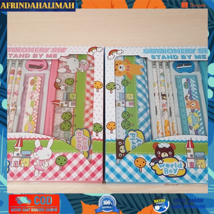 

[TERBARU] Stationery Set Sekolah Anak