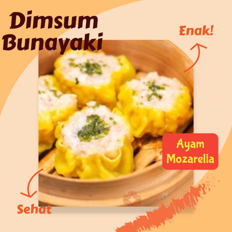 

Dimsum Ayam Mozarella Premium Sehat Enak & Murah Isi 10 Pcs