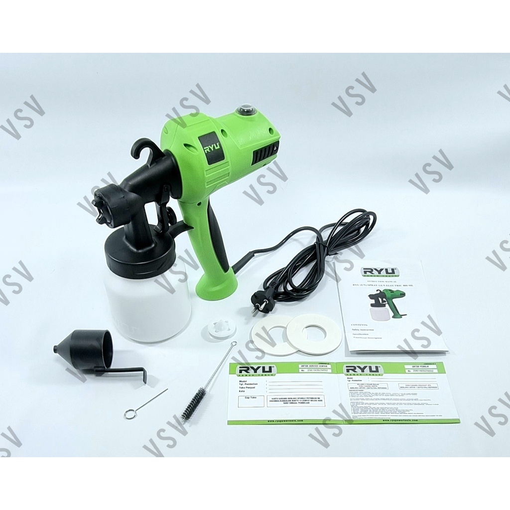 RYU RSE800 Spray Gun Electric 800 ML Semprotan Cat Listrik