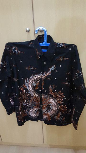 Bswart Batik Hrb026 Kenongo Hem Pendek Padi Pekalongan M L Xl Batik Pria Murah Modern Grosir