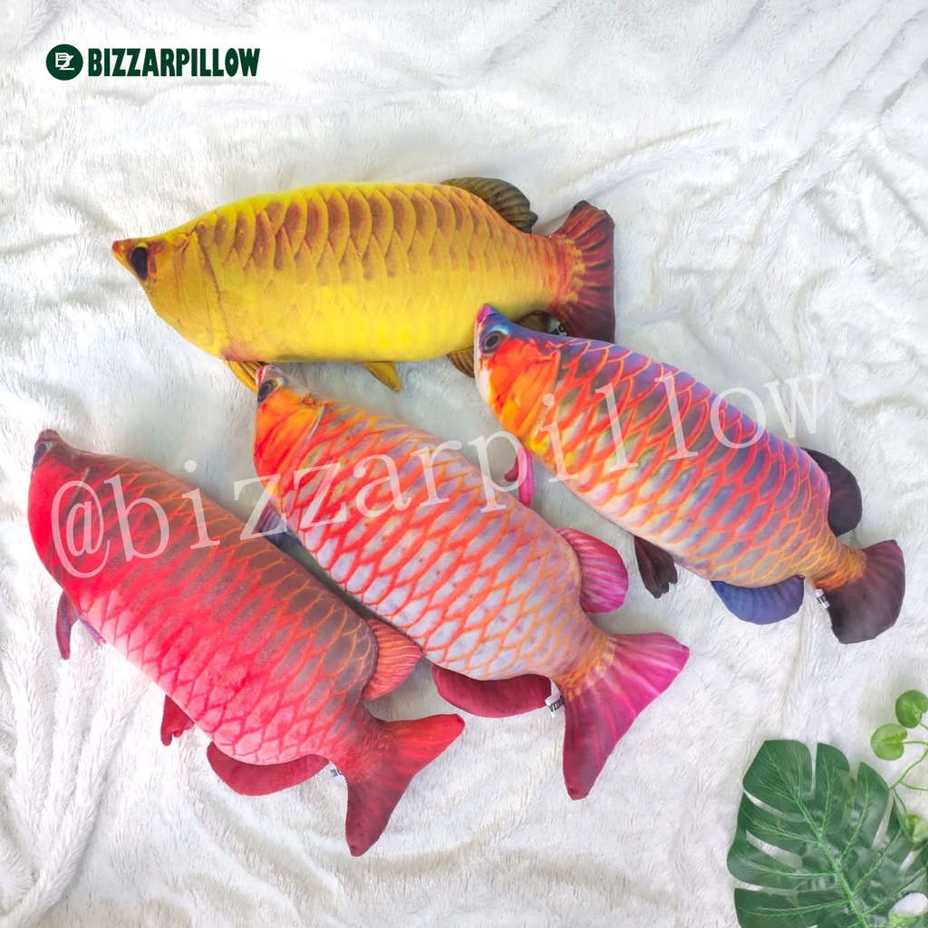 Bizzarpillow Bantal Ikan Arwana size M BZ077