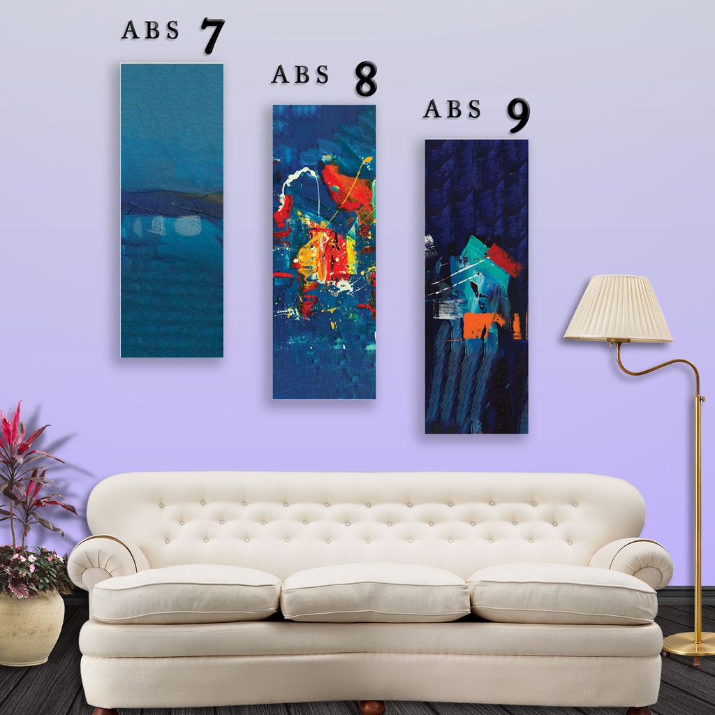 Wall decor - hiasan dinding rumah - Walldecor abstract murah