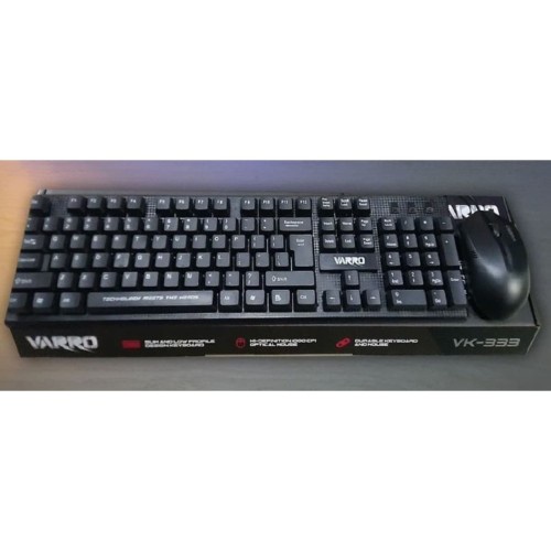 Keyboard Mouse Varro VK-333 Kabel Usb Paket