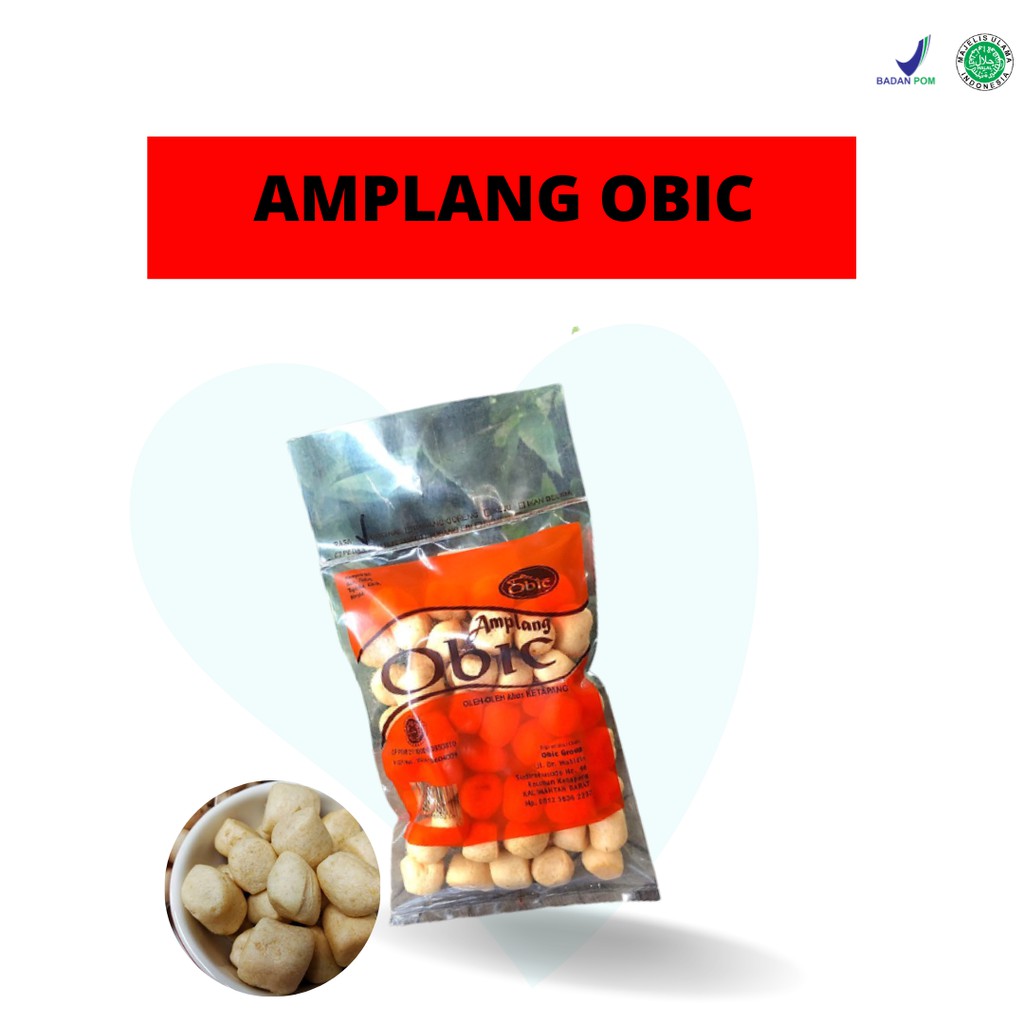 

Amplang Obic Asli Kalimantan Oleh Oleh Kalbar Ikan Tenggiri Asli Cemilan Khas / Snack Lokal Kerupuk