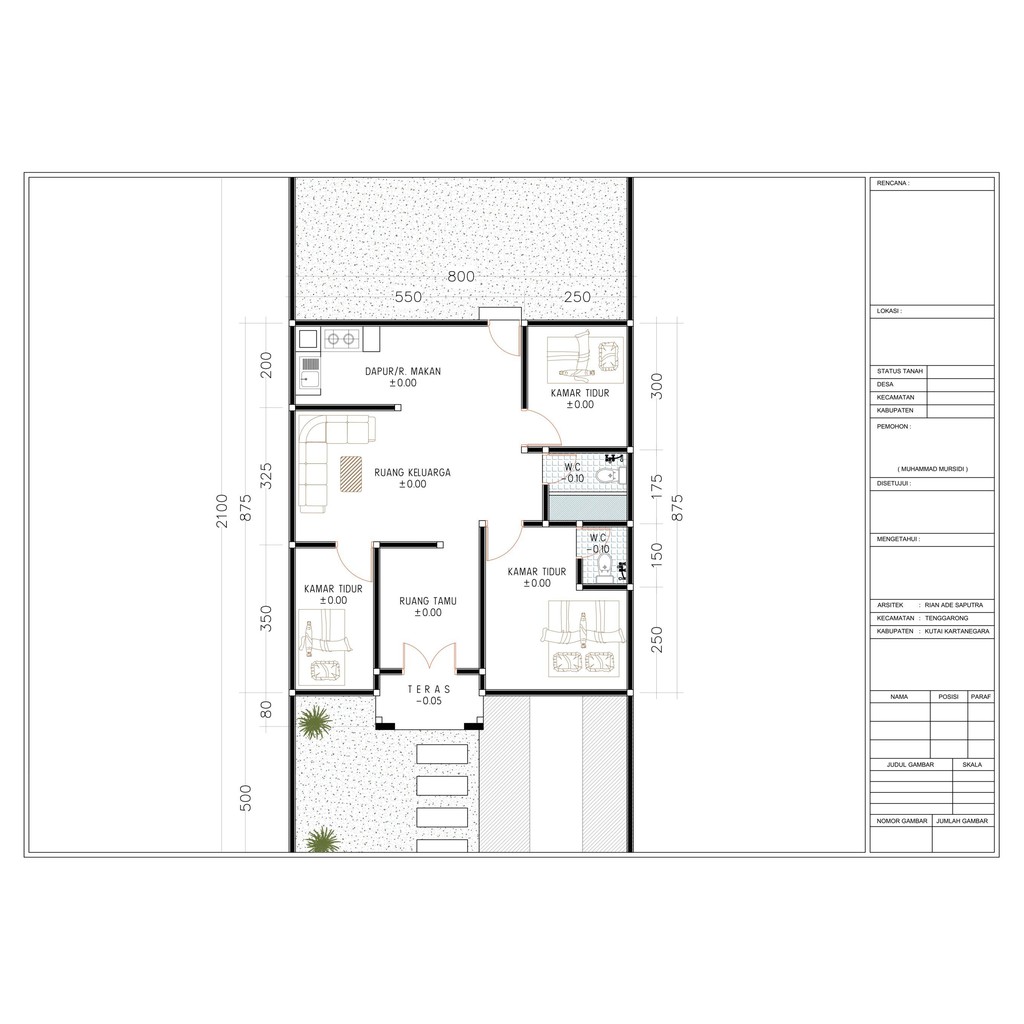 Jual GAMBAR KERJA DESAIN RUMAH MINIMALIS TYPE 70 Indonesia Shopee Indonesia