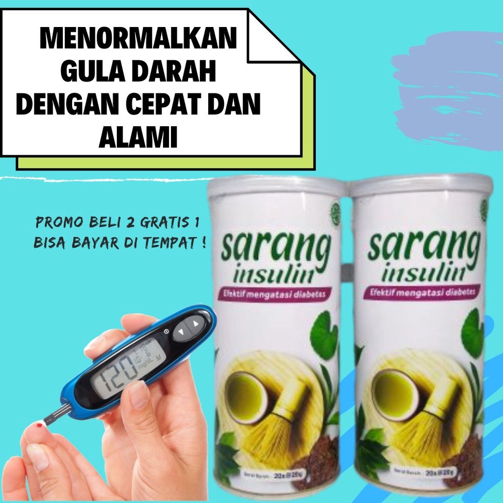 

Obat Herbal Diabetes Kencing Manis alami aman ampuh Teh Sarang Insulin