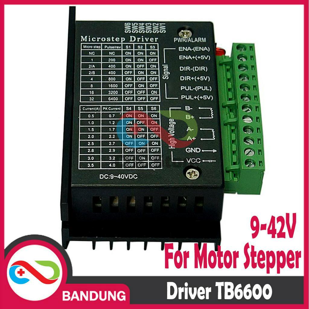 TB6600 UPGRADE 32 SUBDIVISION 42 57 86 STEPPER MOTOR DRIVER 4A 42VDC