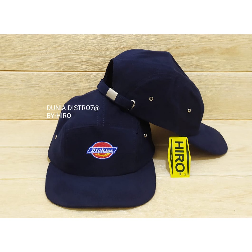 [COD]Topi Distro Pria Lima Panel Bordir DICKES New Model/Topi Original/Topi Distro Keren