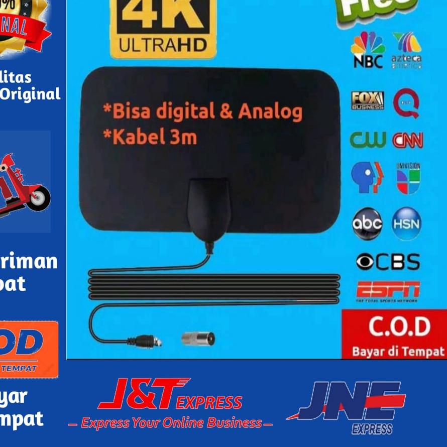➮ Taffware Antena TV Indoor ☃