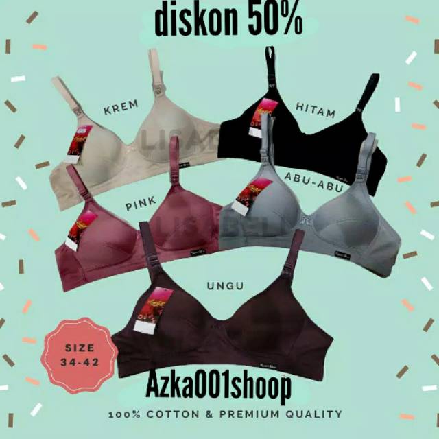 BH SPORT/BRA sport tanpa kawat gladys
