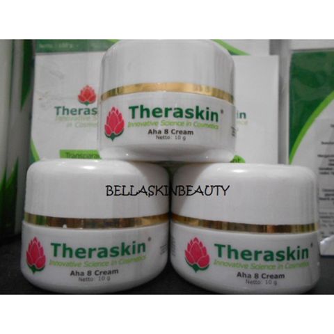 THERASKIN AHA8 CREAM ~ CREAM PELEMBAB WHITENING