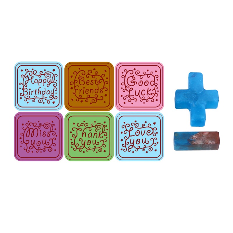 Siy Inggris Seal Epoxy Resin Cetakan Perhiasan Casting Silicone Mold DIY Kerajinan Plester Membuat Alat