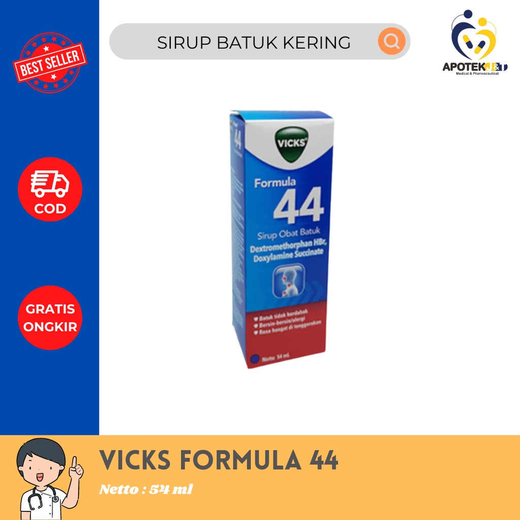 VICKS FORMULA 44 DEWASA SIRUP 54ML