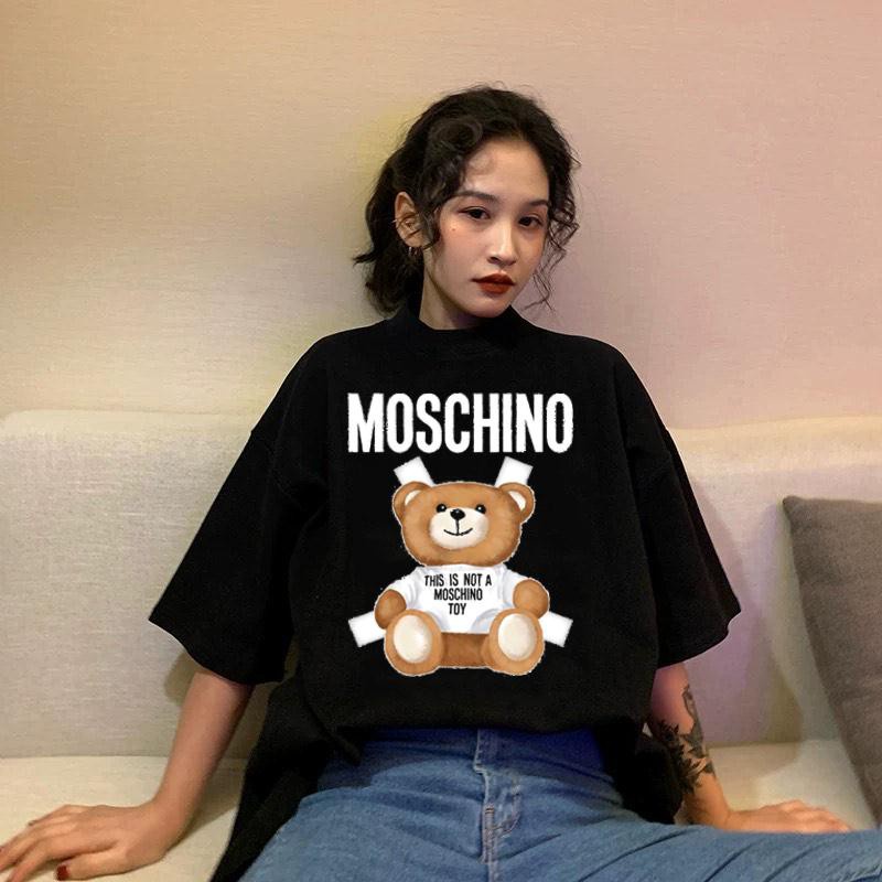 MYSTIQUE.ID-BAJU KAOS MOSCHINO BEAR T-SHIRT LUCU DAN AESTHETIC