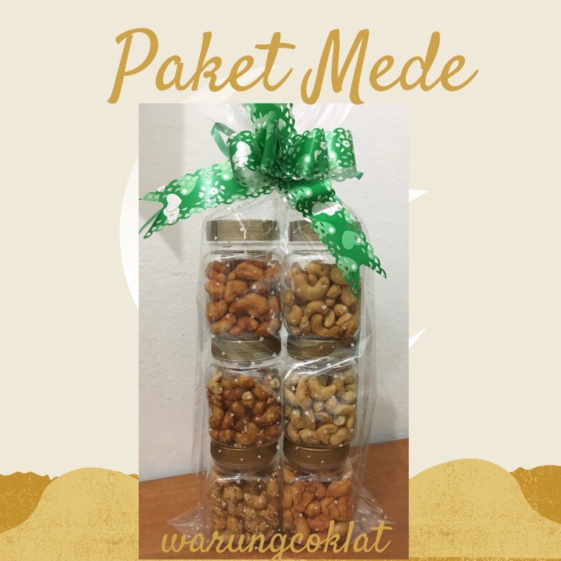 

Kacang Mede original rasa toples paket mede kacang mete