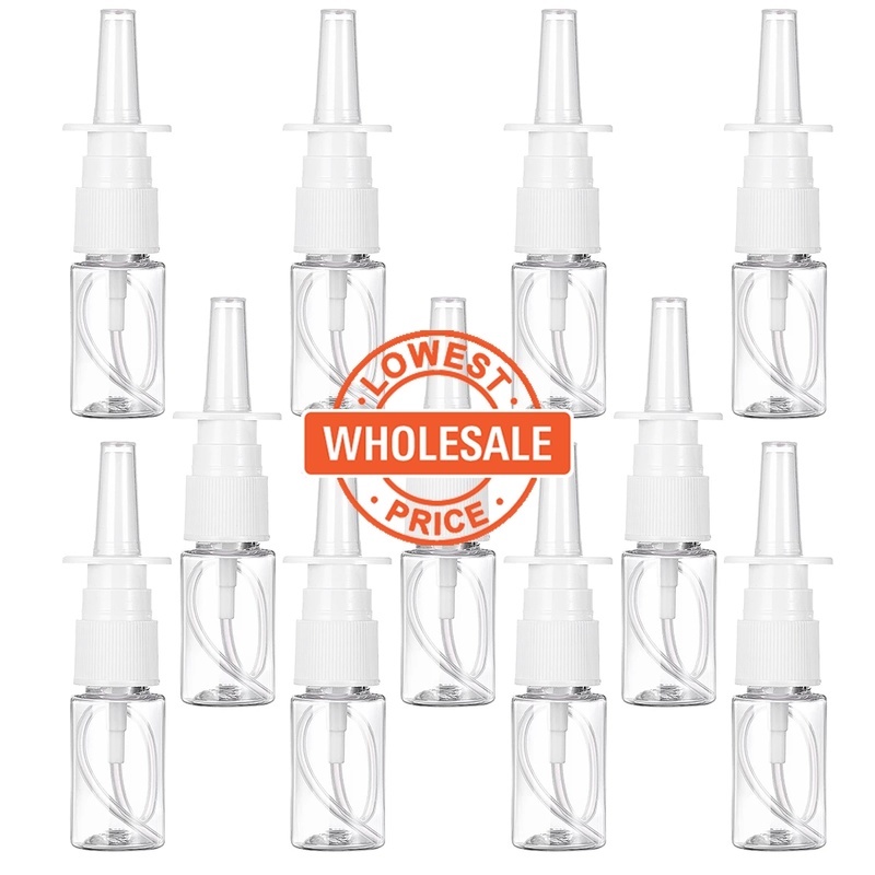 Botol Spray Kosong 5 / 10 / 15 / 20 / 30 / 50 / 60 / 80 / 100ml Dengan Sedotan