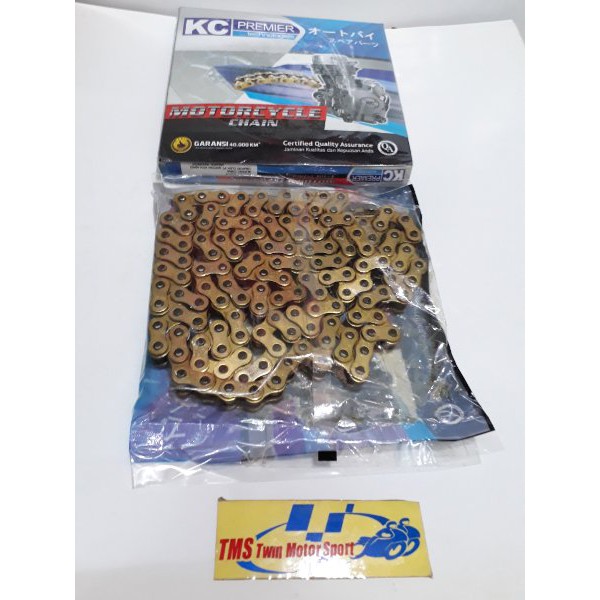 GOOD Rantai gold kc racing 428hg-140L