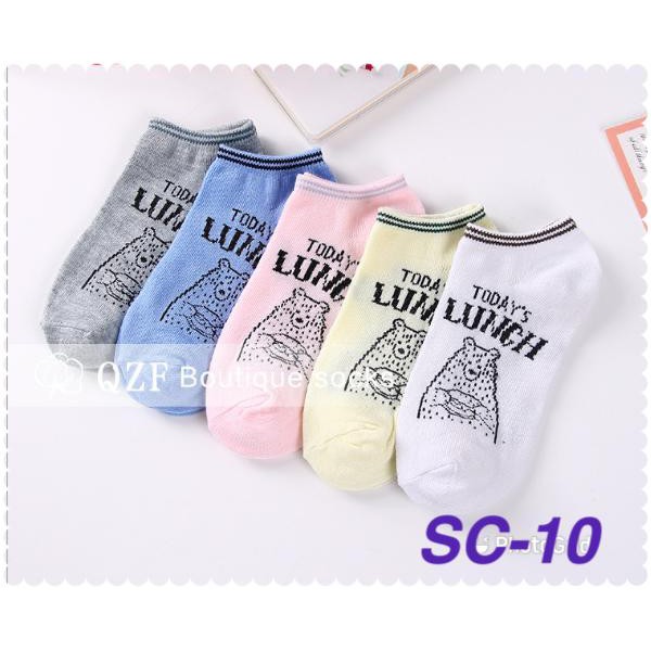 kaos kaki wanita import kaoskaki socks sepatu-SC-10