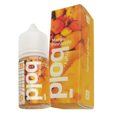 BOLD BOLD FRUITY MANGO PINEAPPLE 30M L