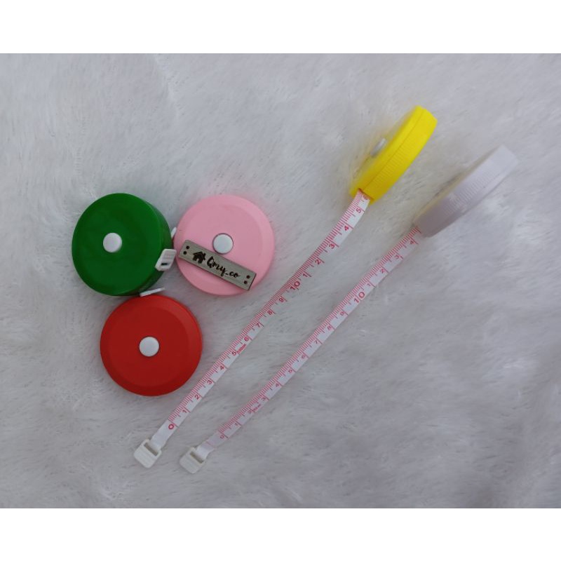 Meteran gulung mini / Meteran jahit / Meteran gulung