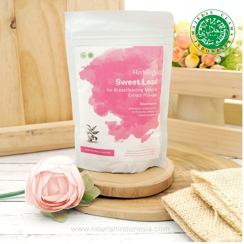 Herbilogy Sweet Leaf (Daun Katuk) Extract Powder 100gr