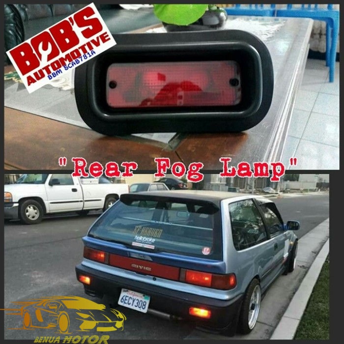 PROMO Rear foglamp / Rfl lampu bemper bumper JDM