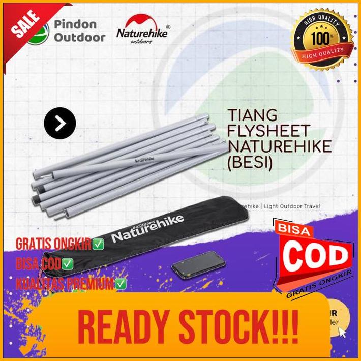 tongkat tiang flysheet naturehike