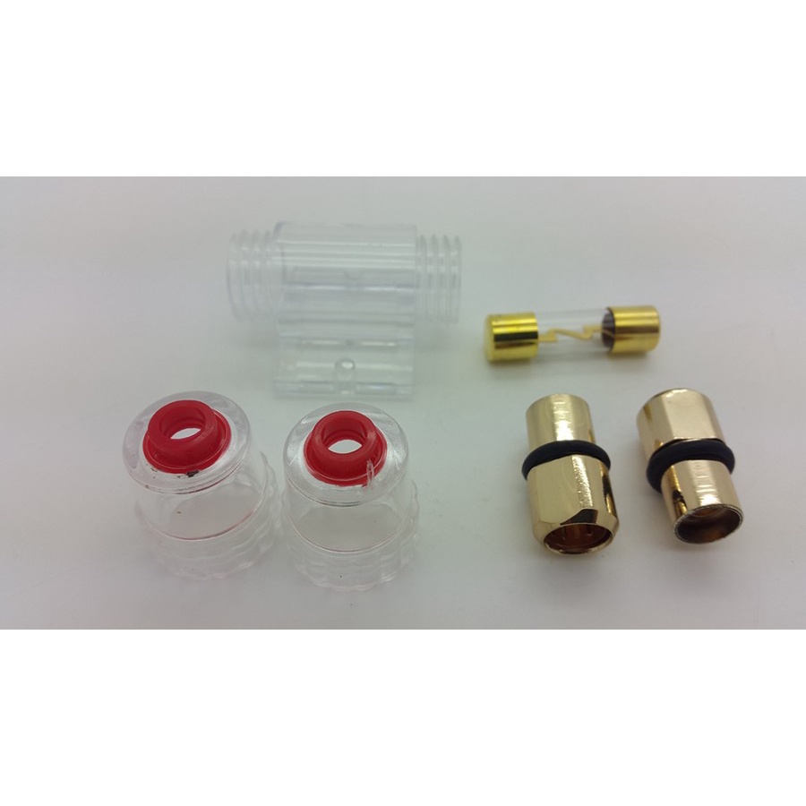 Sikring - Fuse Audio  Good Quality with Seal karet - holder - rumah