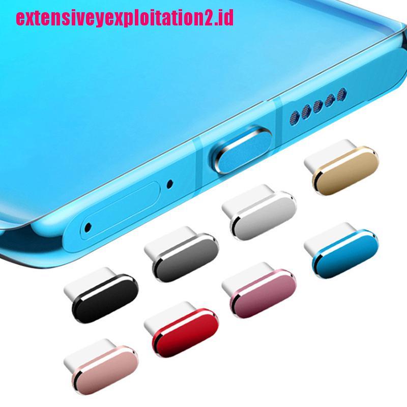 &lt; E2id &amp; &gt; Plug Port Usb Tipe-C Anti Debu Untuk Smartphone