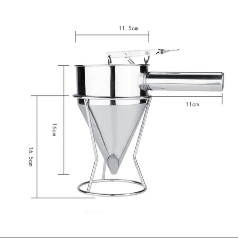 penuang adonan Stainless Steel butter dispenser