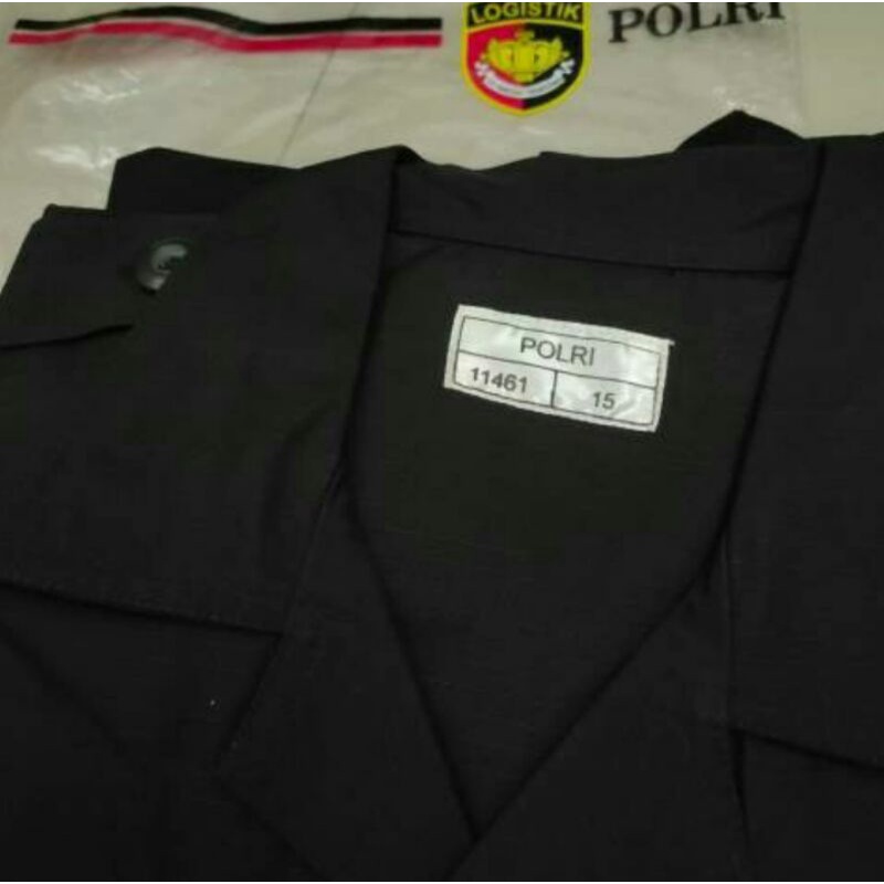 Baju PDL HITAM BRIMOB (Original PT. LOGISTIK)