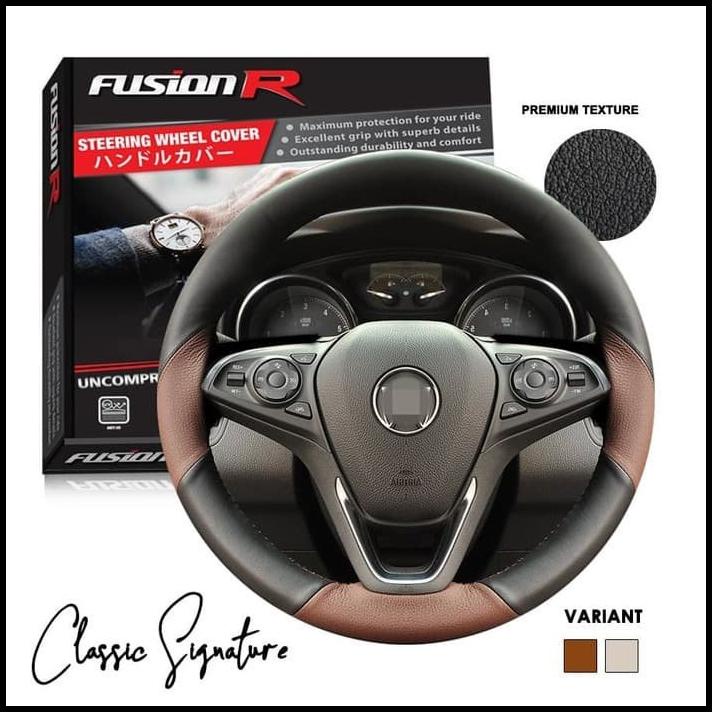Sarung Stir Mobil Fusion R / Cover Stir Classic Signature Universal