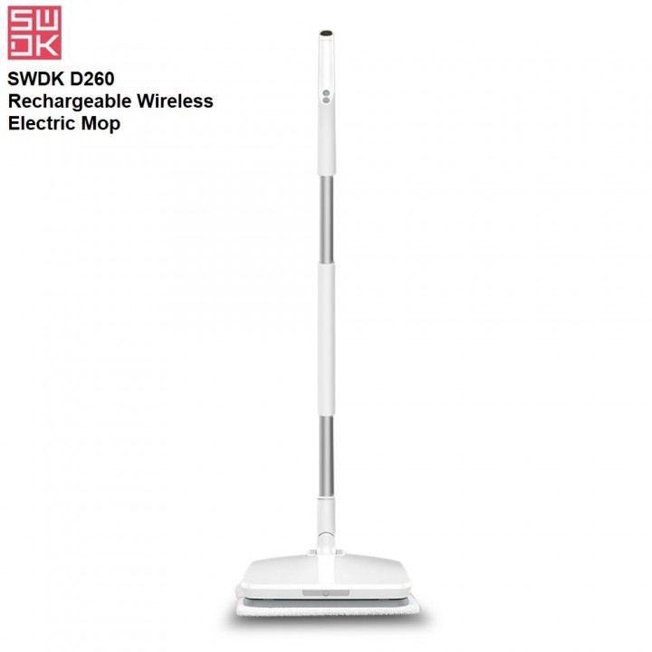 109 SWDK-D260 Handheld Electric Mop Floor Washer Alat Pel Lantai Elektrik