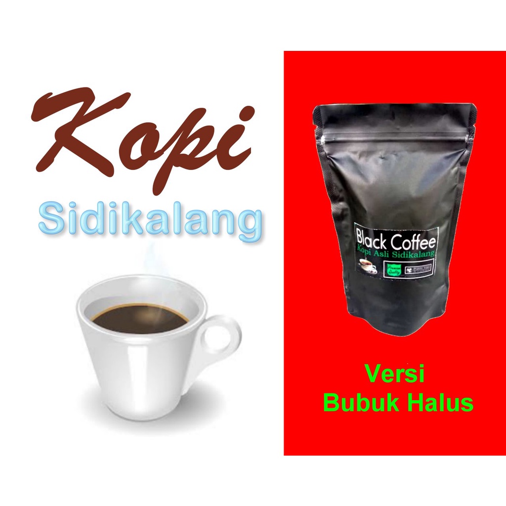 

Kopi Sidikalang Bubuk Halus Original 1 Kg - Black Coffee Robusta - Medan Sumatera Utara - 100% Kopi Murni