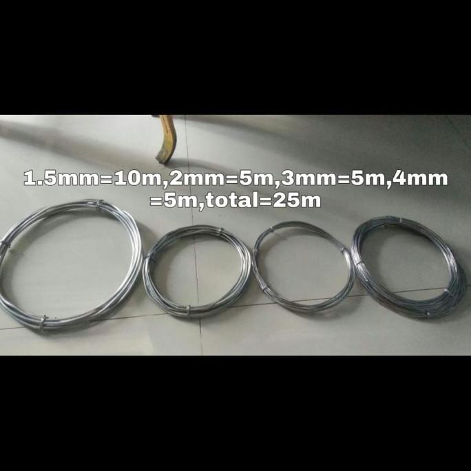 ```````] kawat bonsai eceran/kg