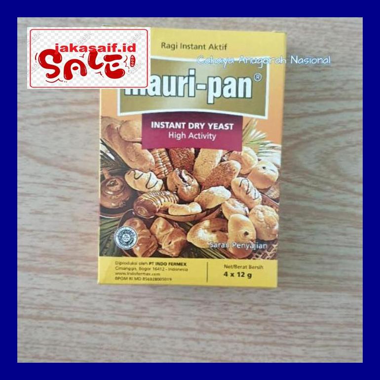 

Jak5D0Yh Mauripan Ragi / Mauripan Yeast 4 X 12 Gram D50Jaks